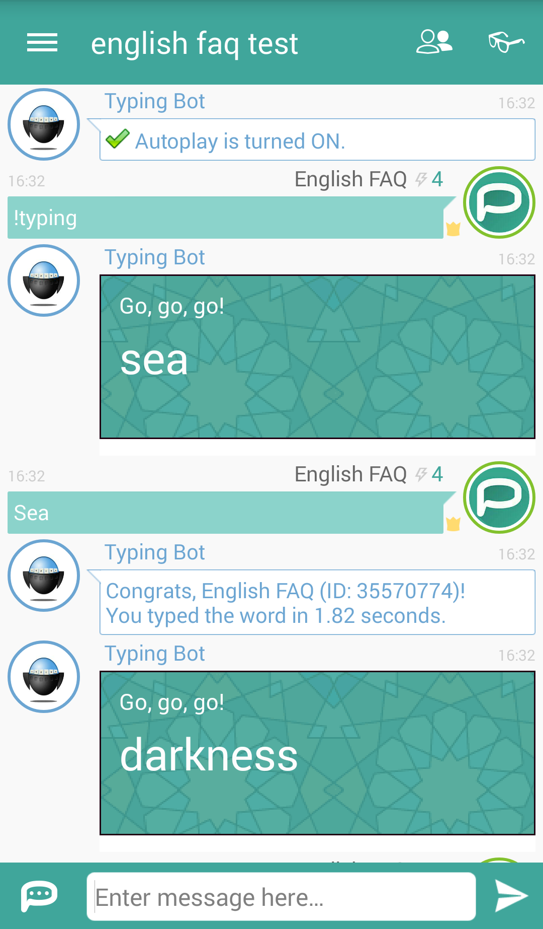 Typing Bot – WOLF